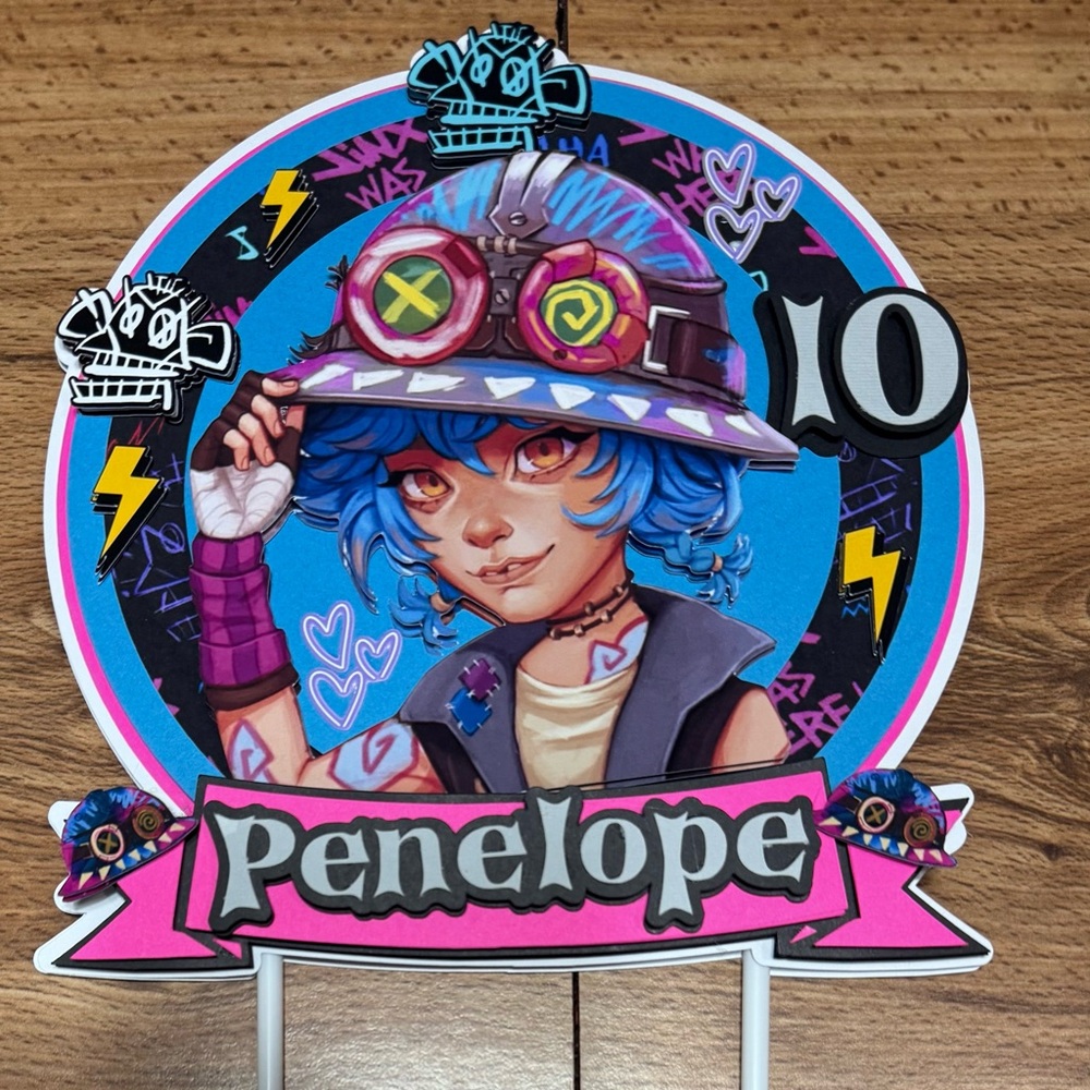 Colorful Graphic Art Sticker